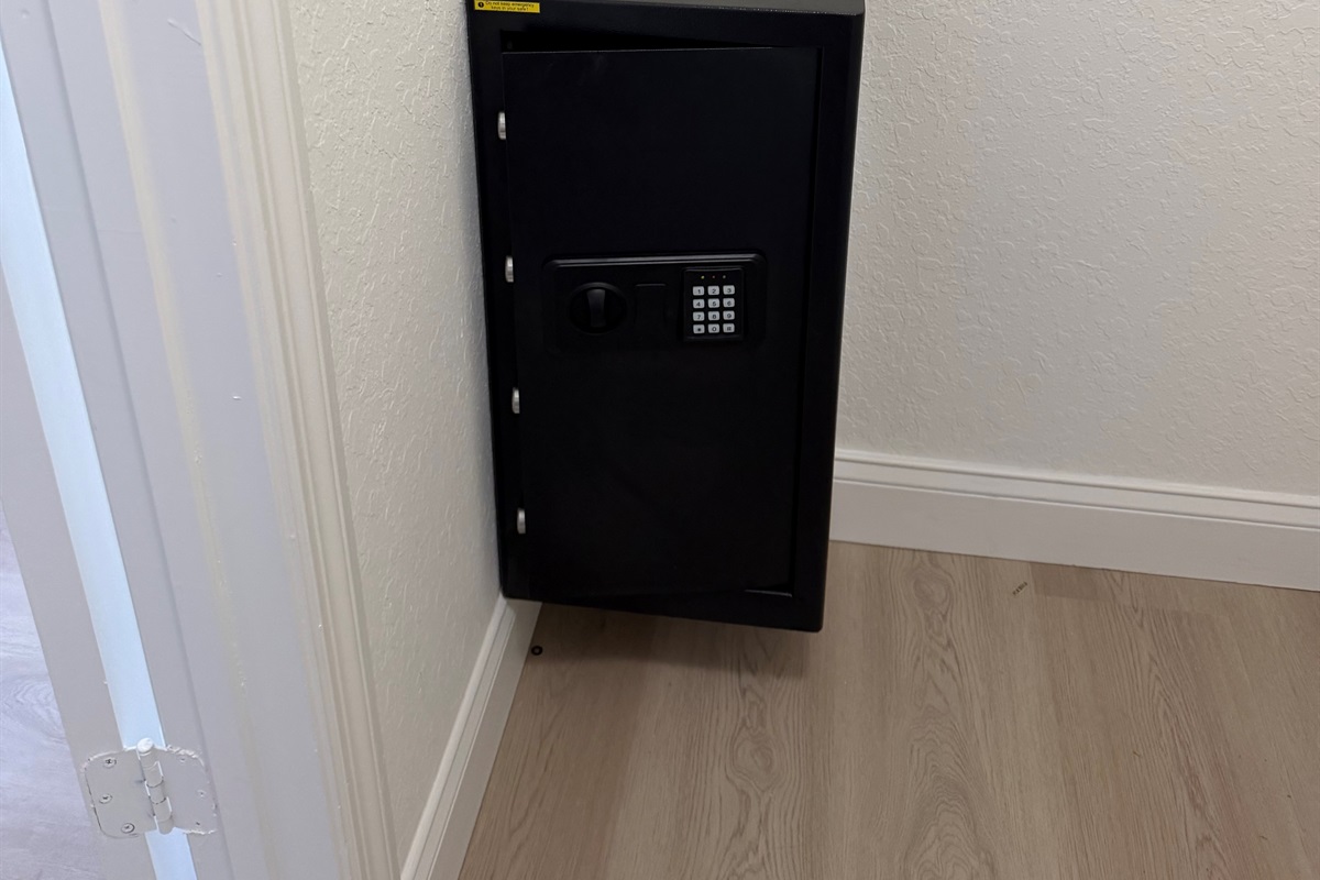Large Master bedroom safe