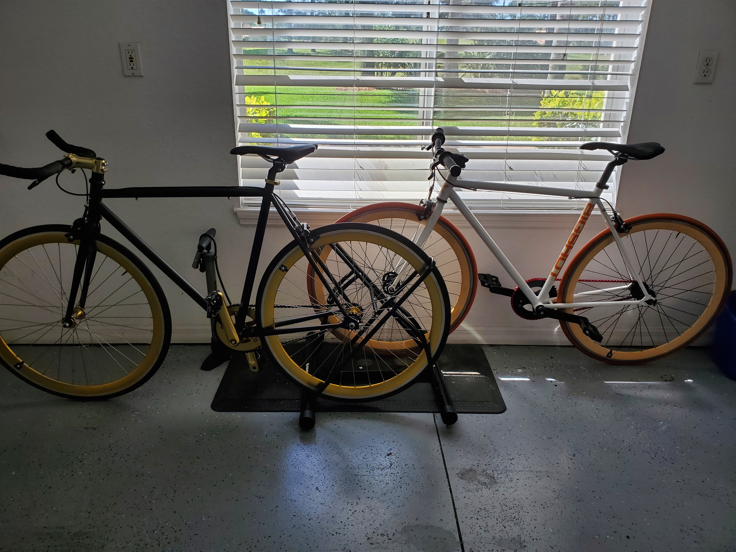 Two adult bicycles for guest use