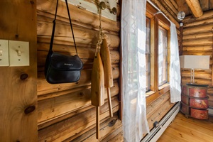 Binoculars to look for the loons and bald eagles that live right on Long Pond, Maine