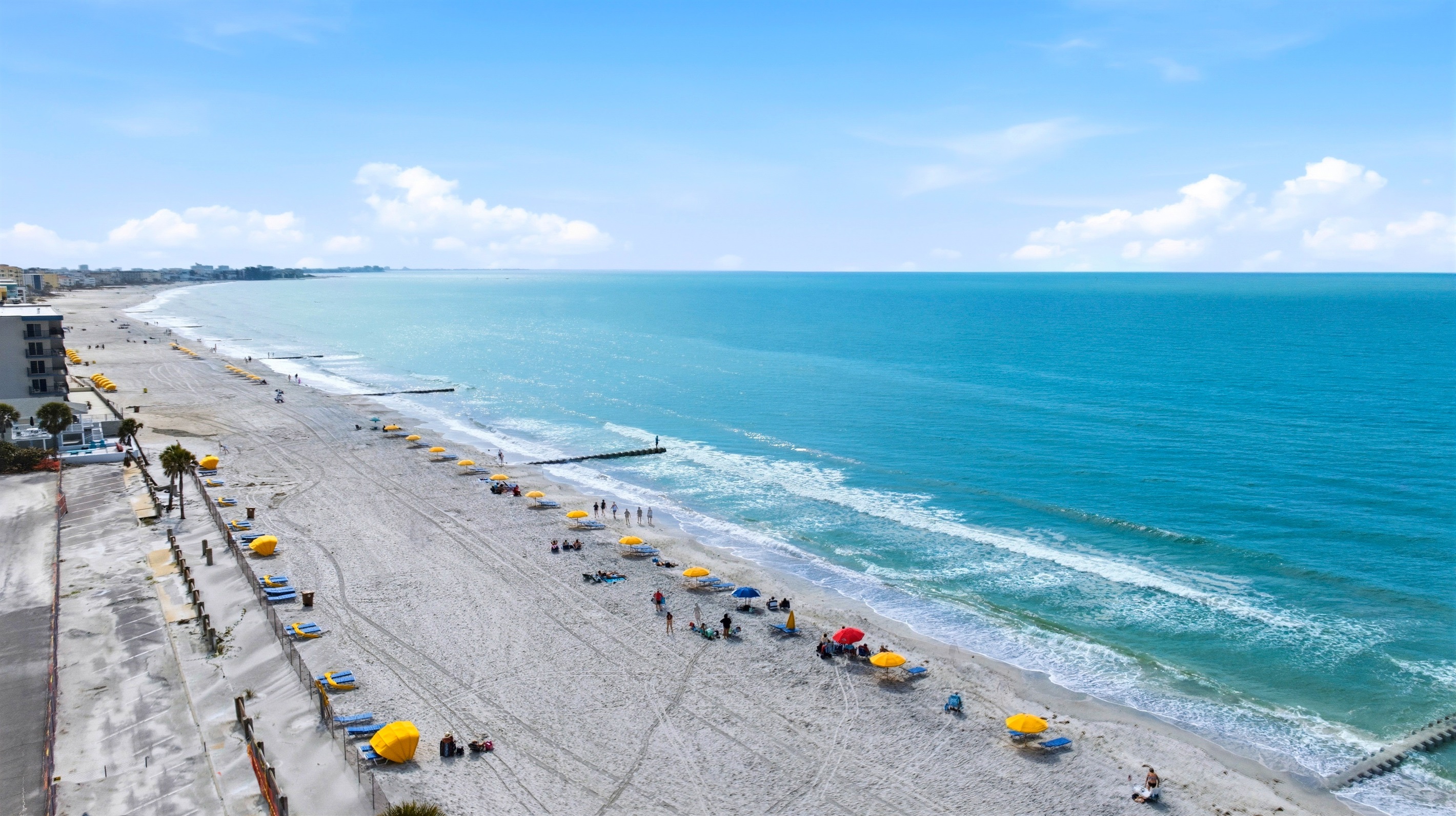 Another view of the beach just steps from the cottage