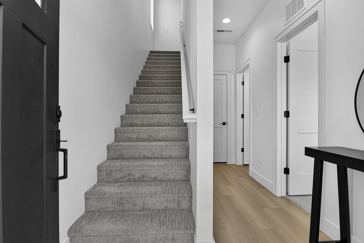 Front entry interior