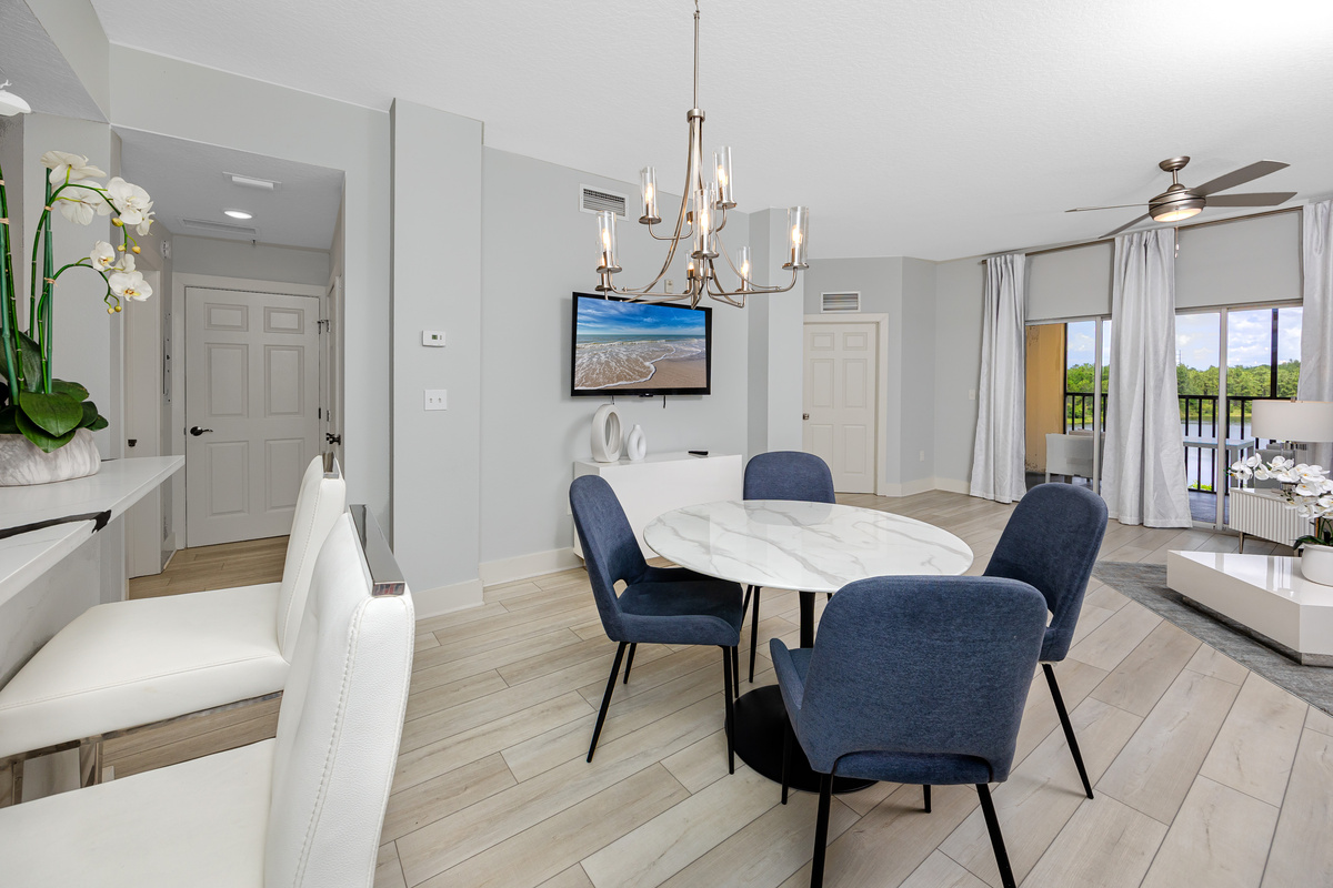 Formal dining area