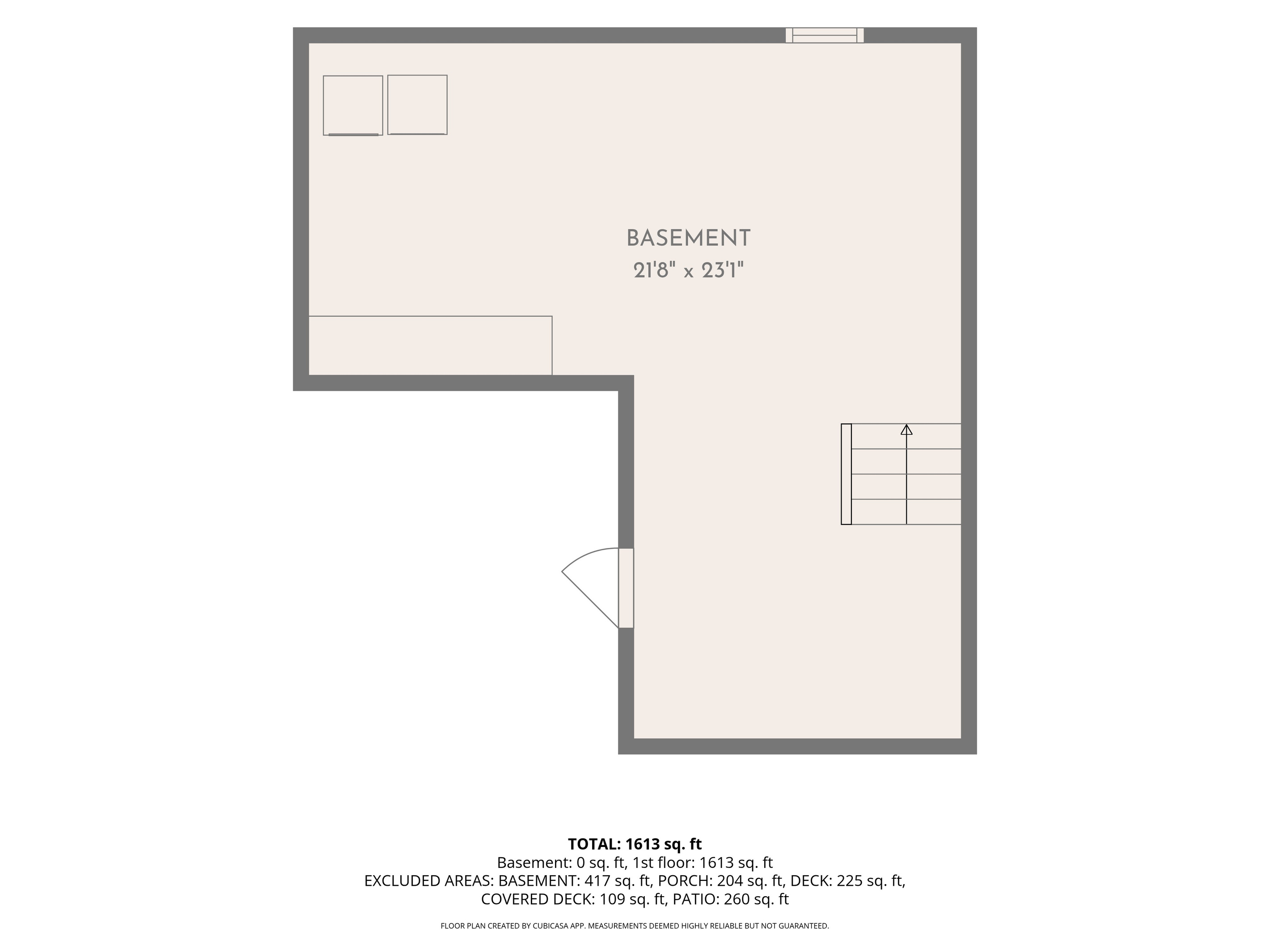 The Silliman House lower level game room layout