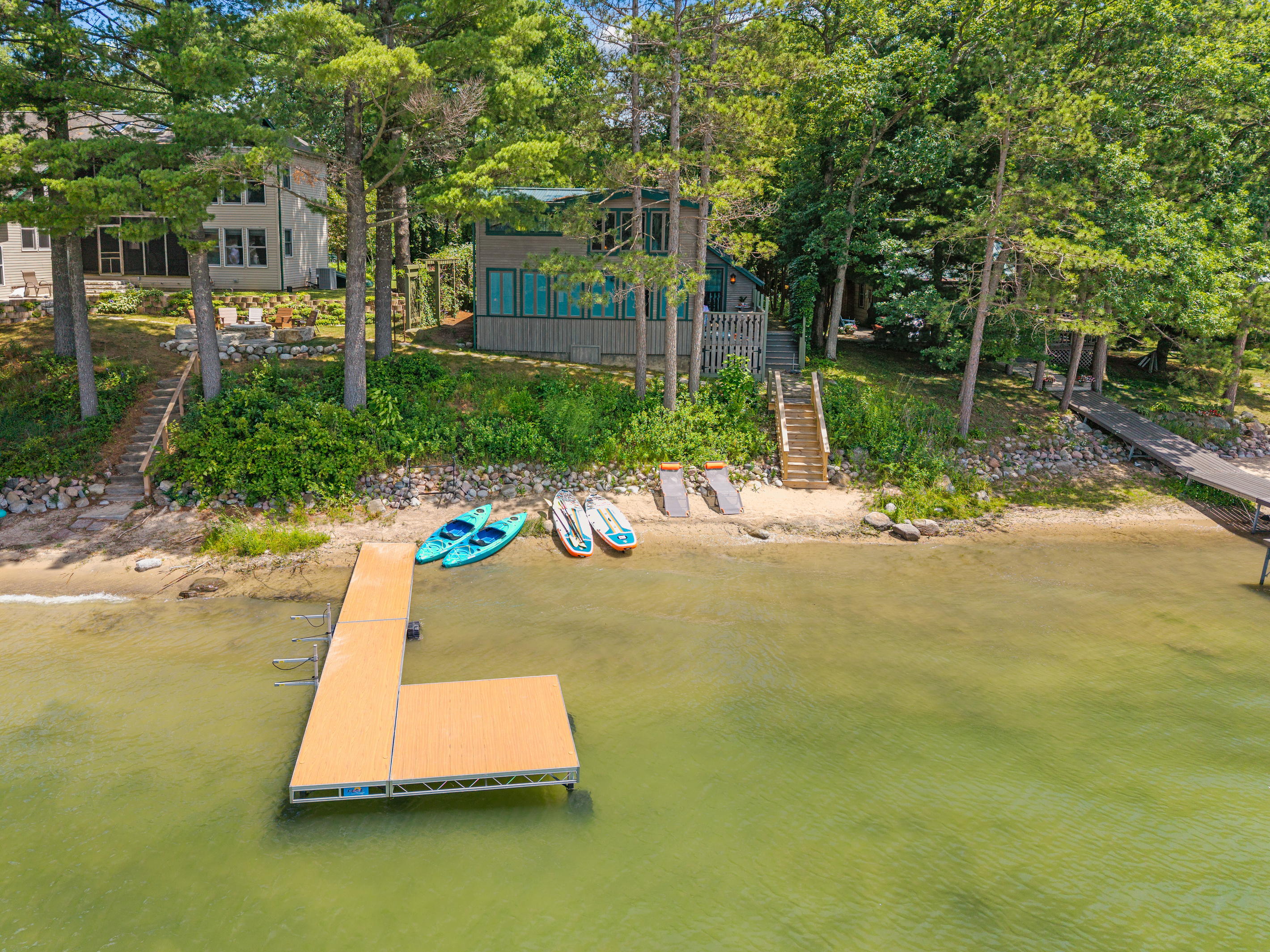 From peaceful mornings to unforgettable sunsets, the pier is the heart of lakeside living.