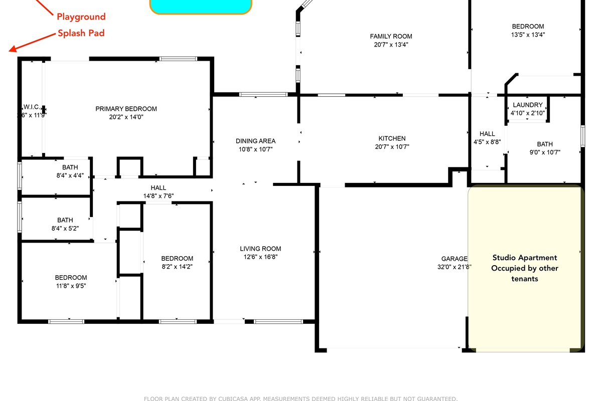 Use the floorplan to help plan your sleeping arrangements