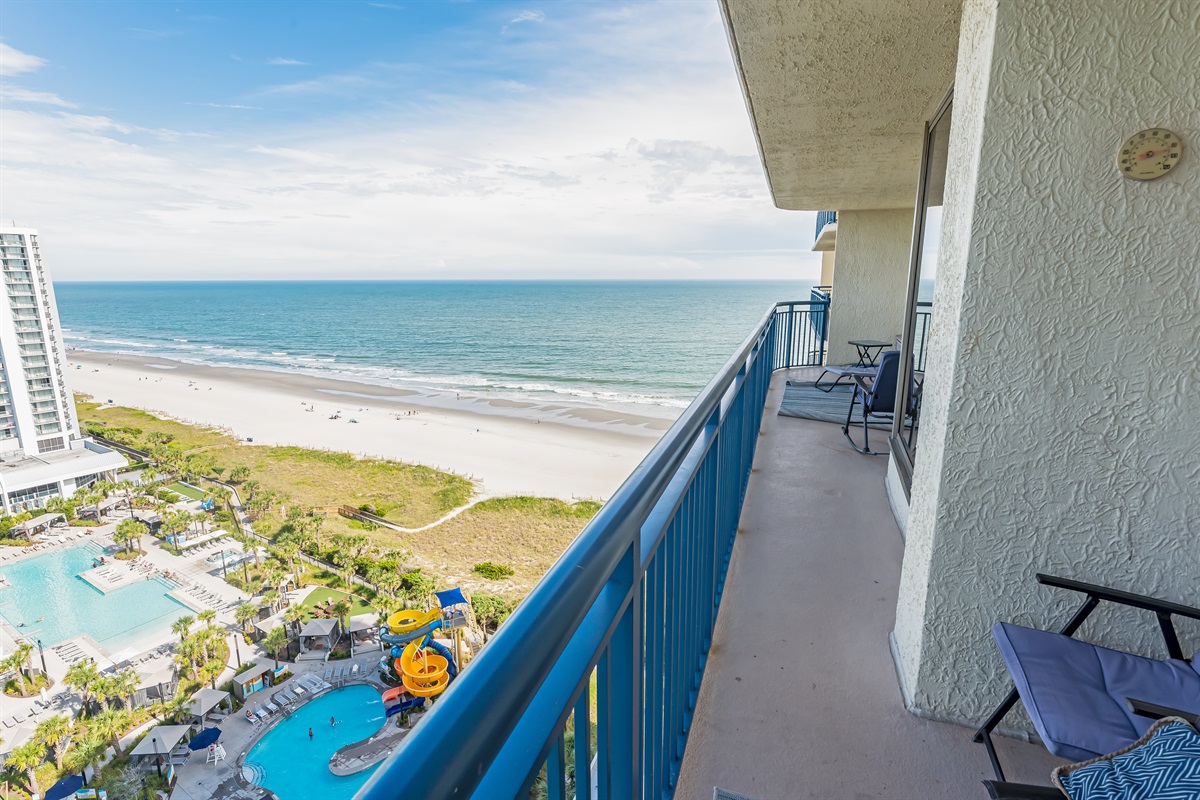 Breathtaking Views from Balcony!