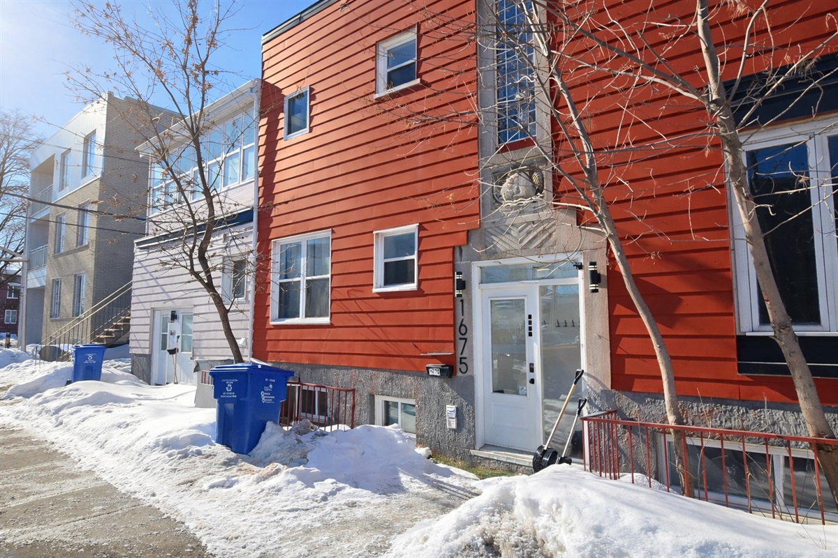 Welcome to your cozy stay, featuring a warm and inviting exterior in a beautiful snowy setting.