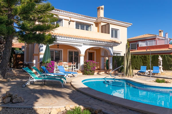 Garden and pool view