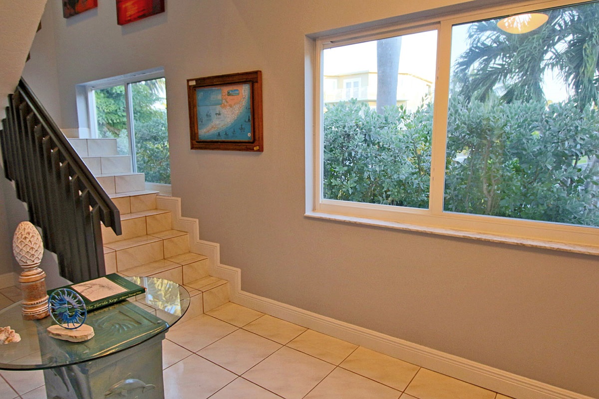 Downstairs foyer