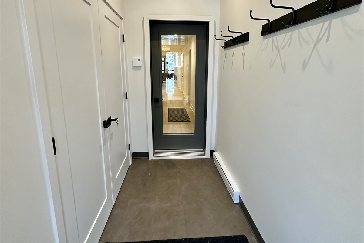 Front Entryway with huge Bike/Ski locker