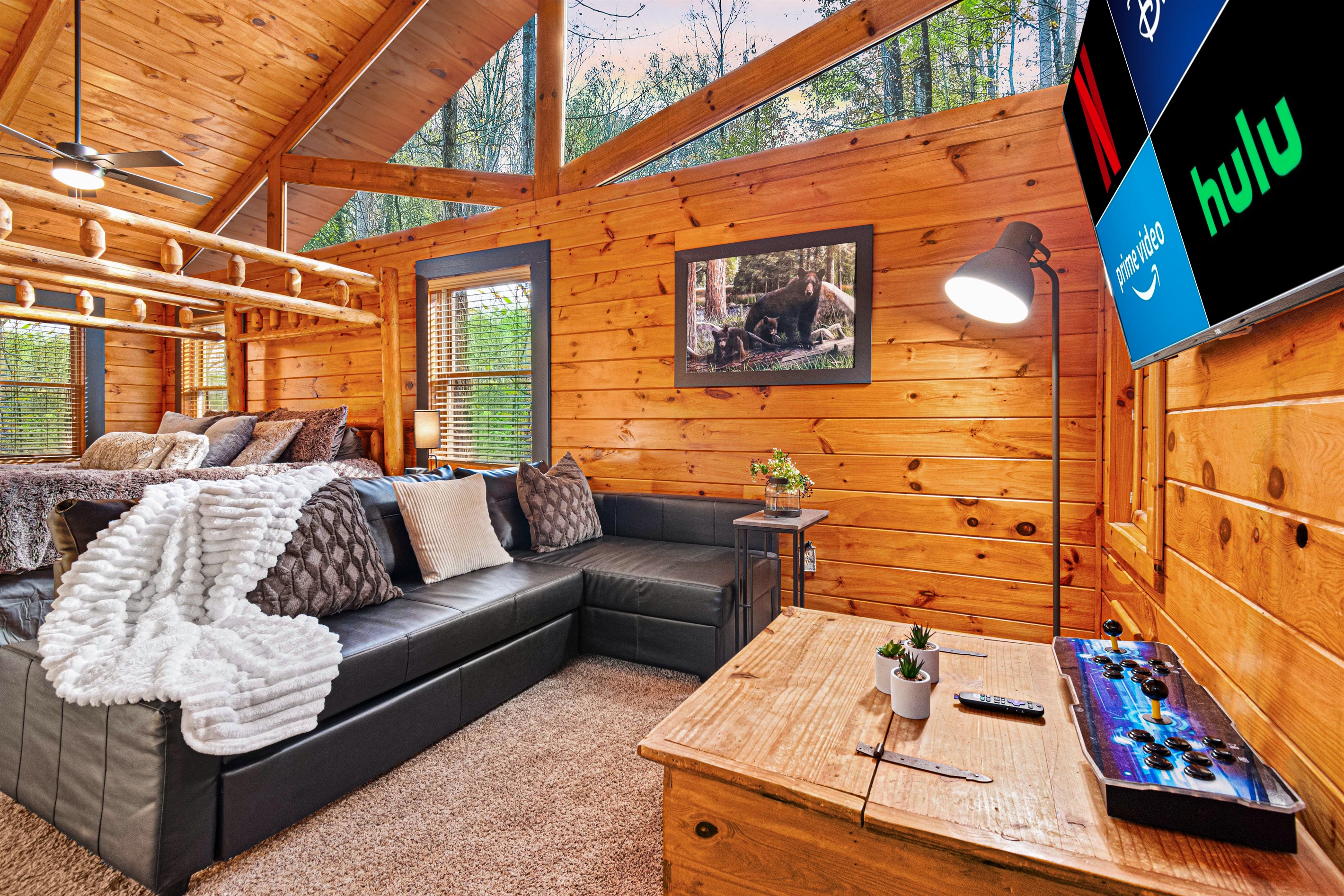Movie theater area of this Master En-suite