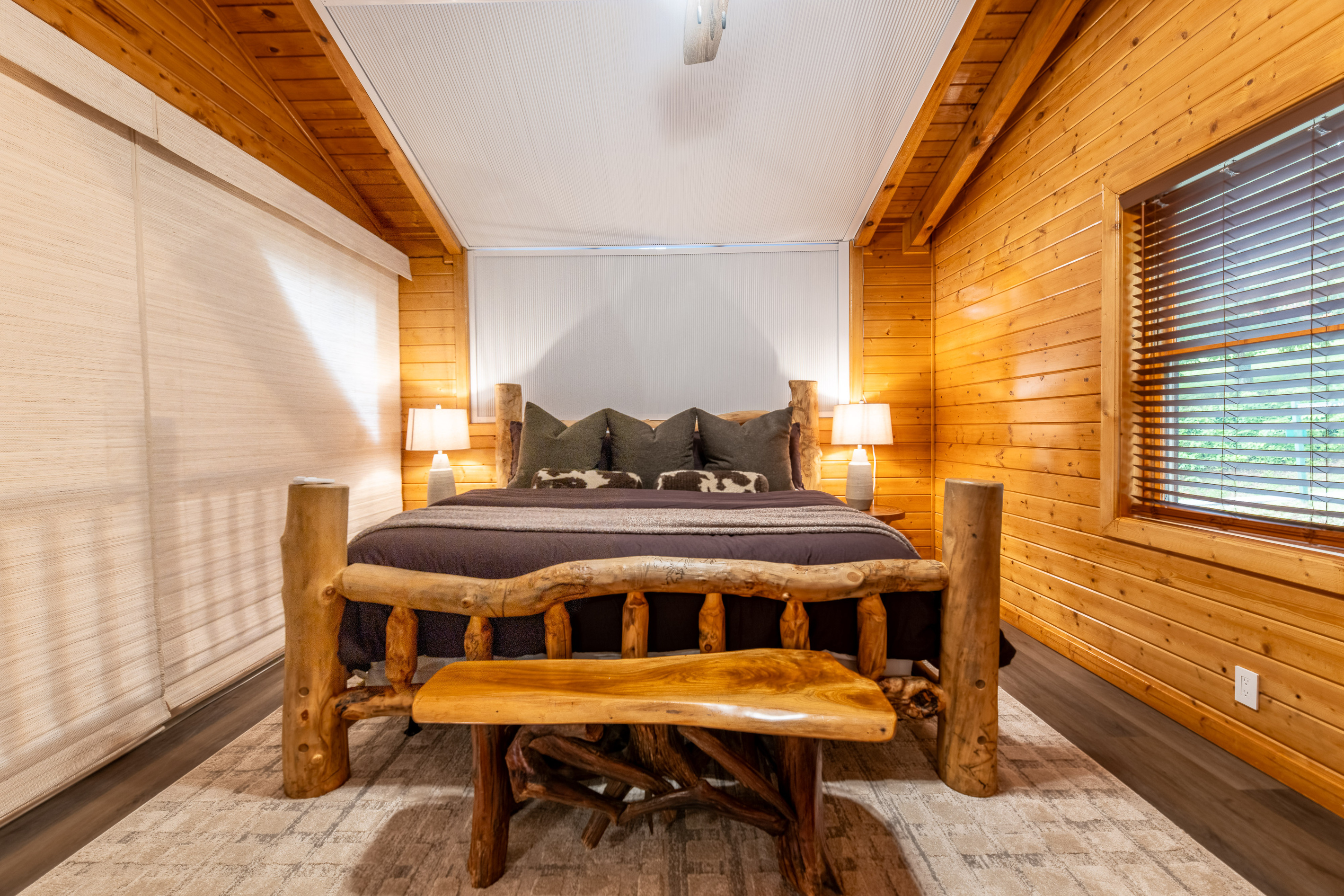 Master Bedroom 2 in a private loft with ensuite bathroom