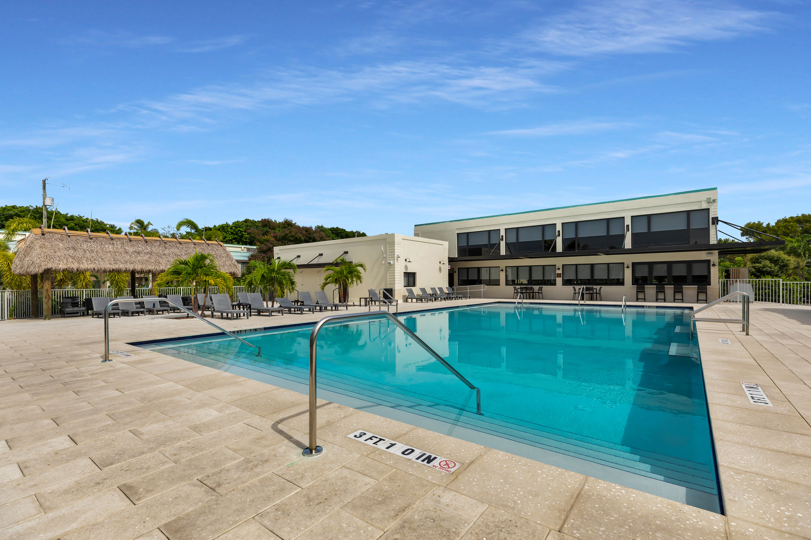 Brand new sparkling pool 