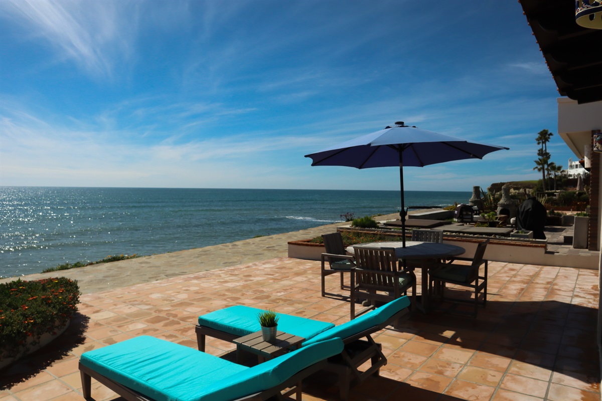Oceanfront Patio