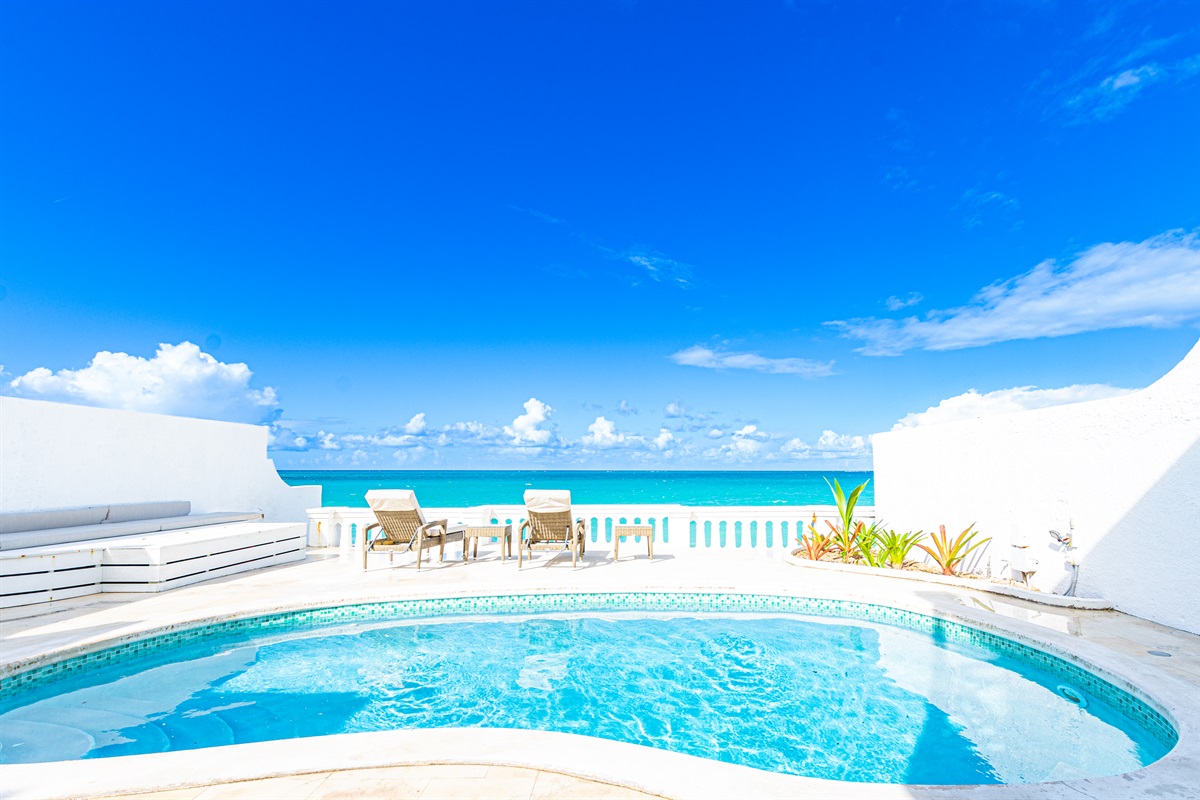 View from Patio to Ocean