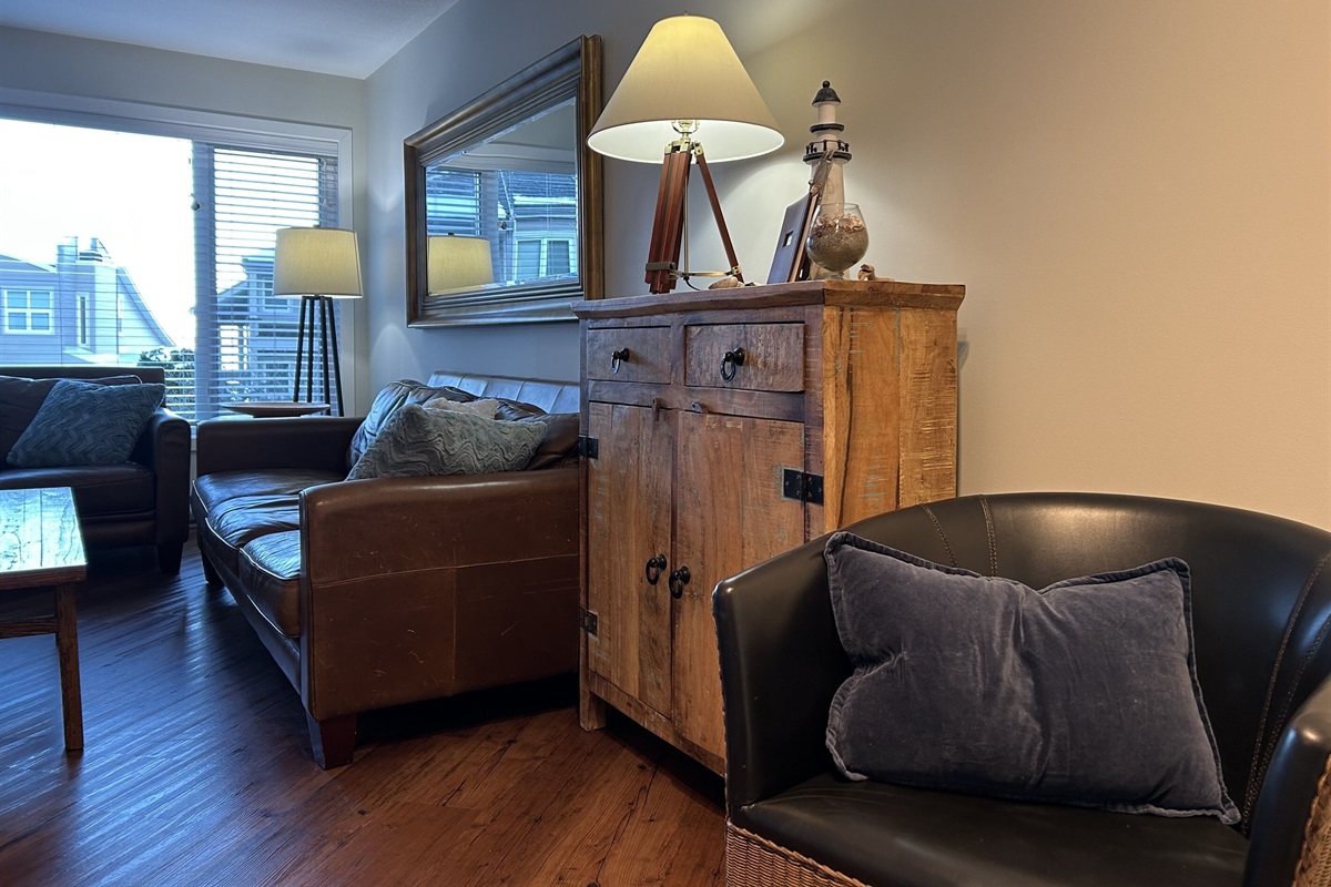 Lots of games & toys in the wooden cabinet!