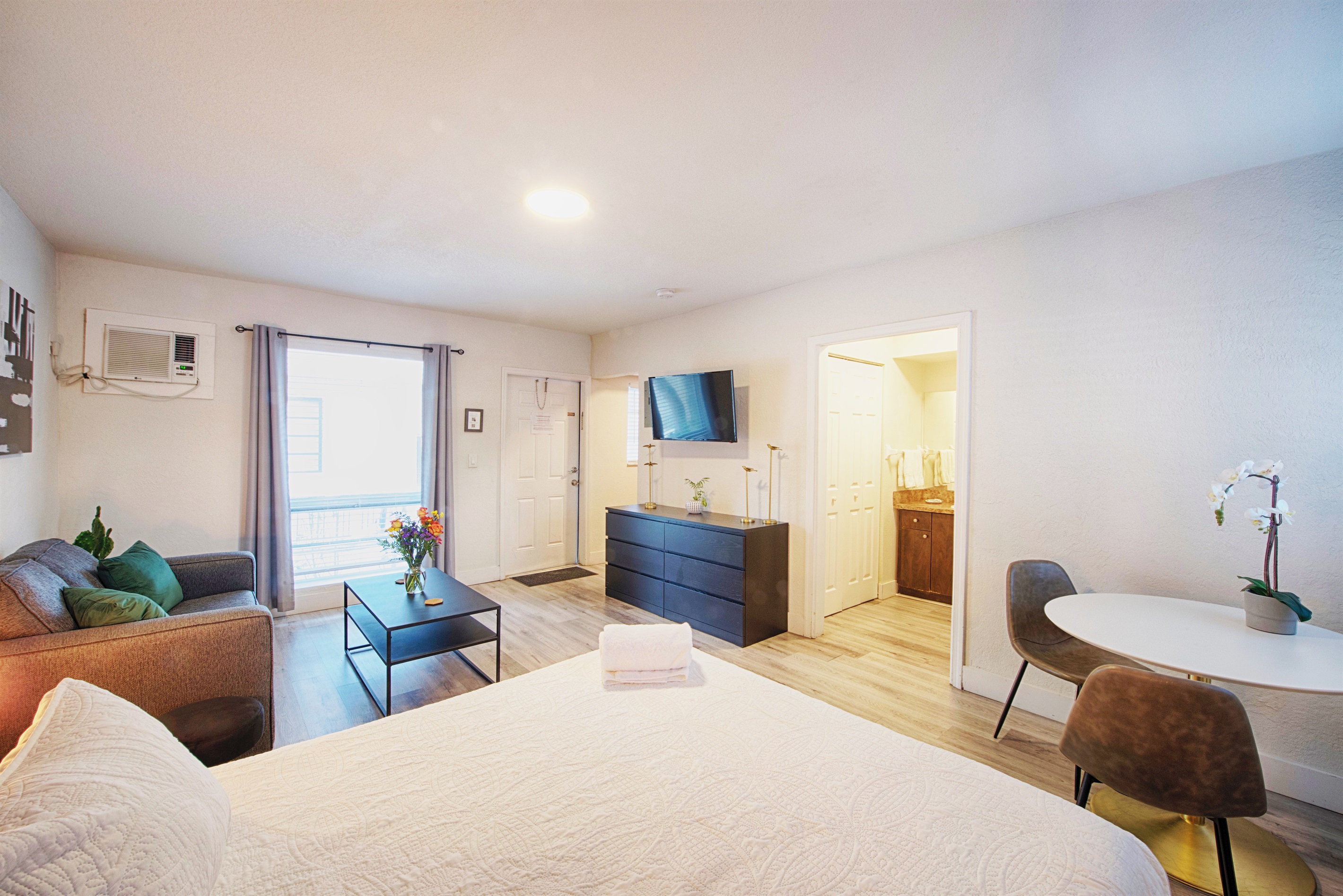 Welcome to your studio apartment at Pier Walk!