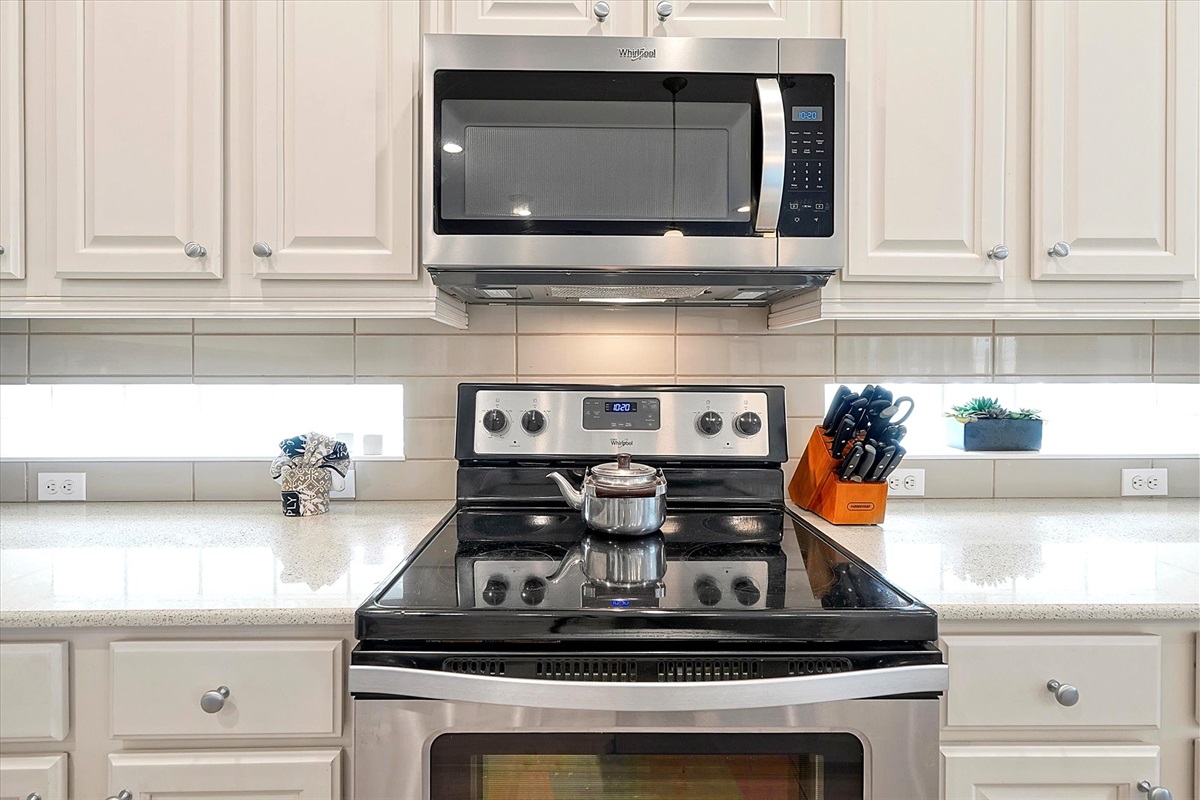 Stainless steel appliances