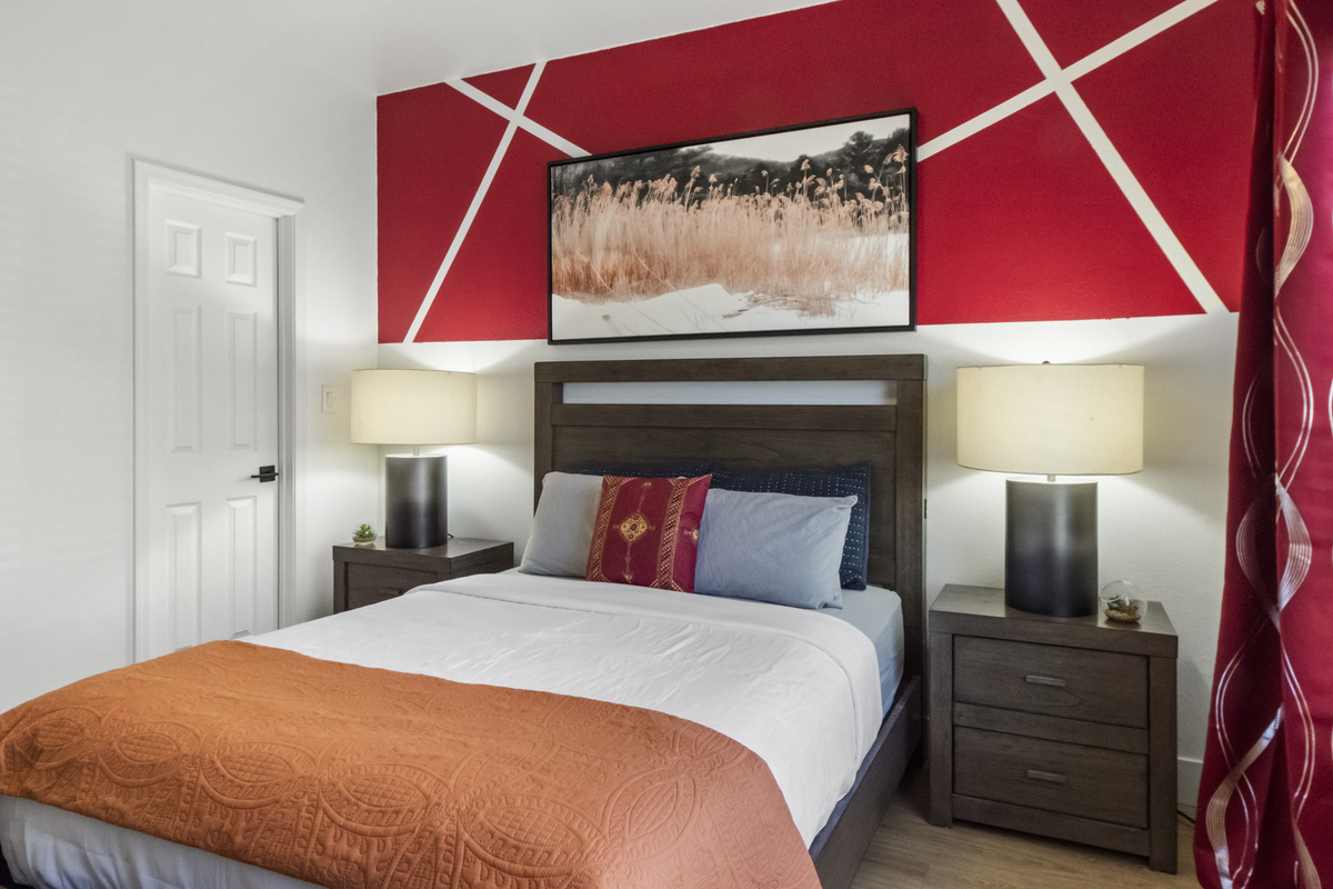 Family-friendly comfort with soft bedding and a peaceful atmosphere.