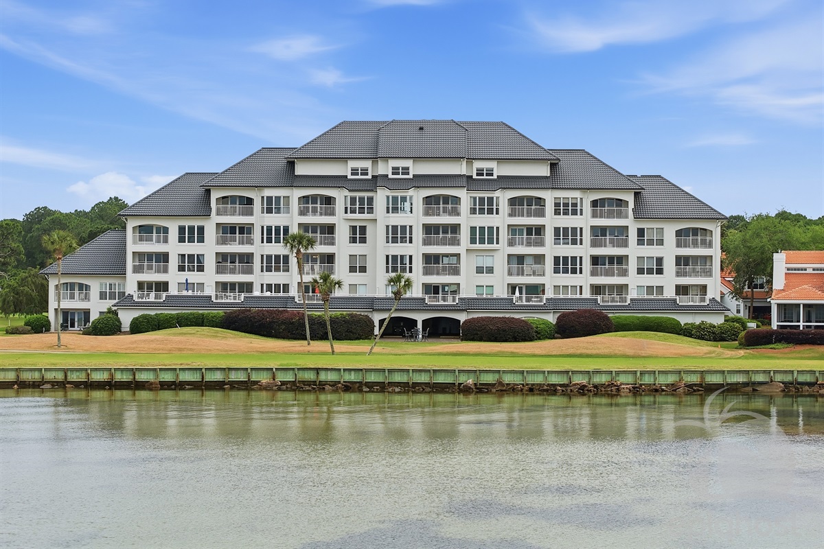 The Players Club building from the bay