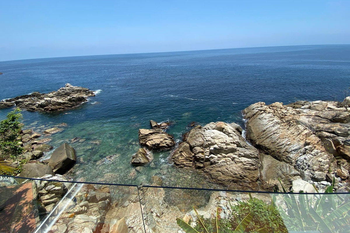 Enjoy the beautiful clear water