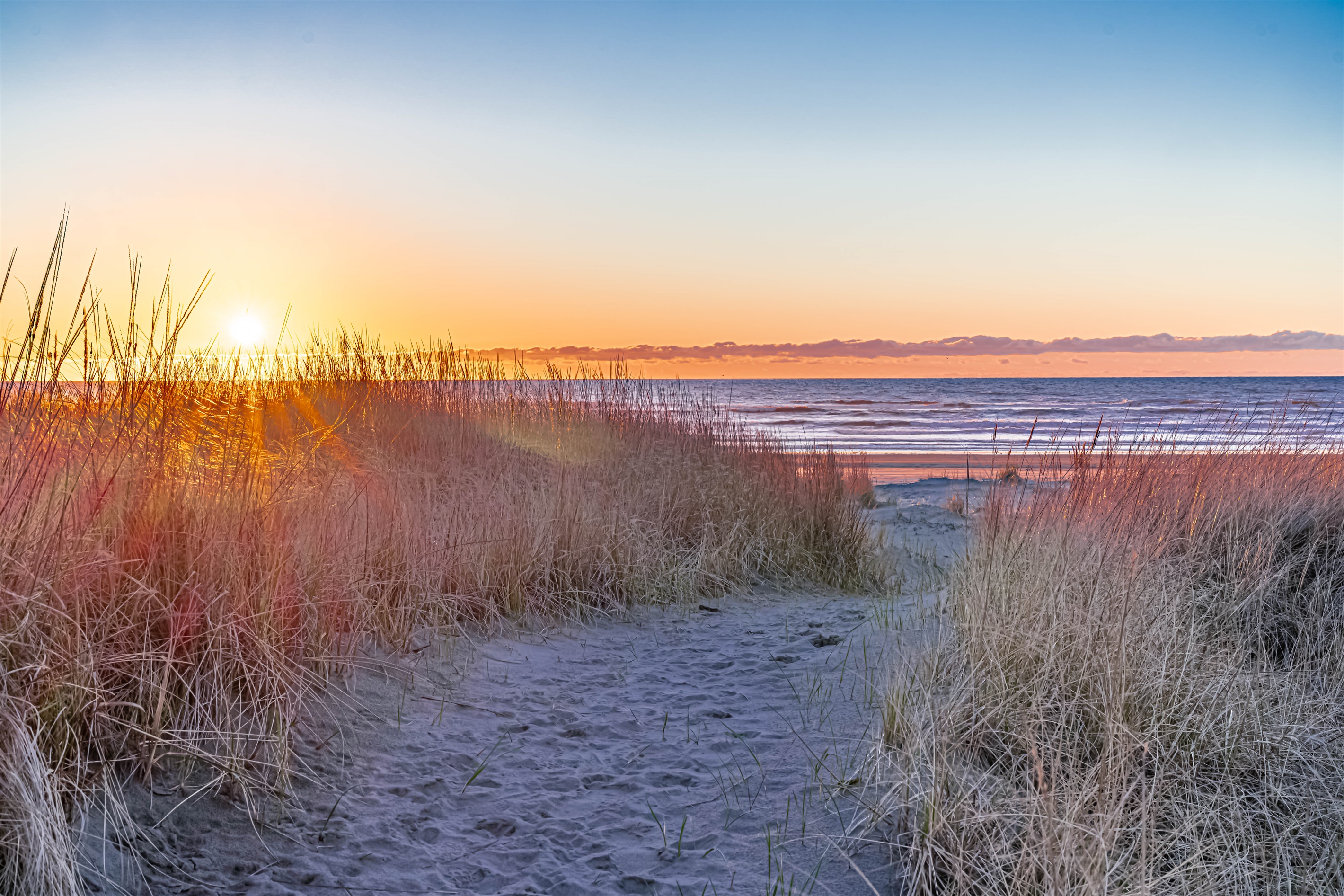 The sunsets are incredible all year round!