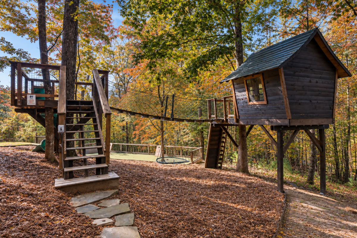 Forest magic lives here, an escape within your escape.