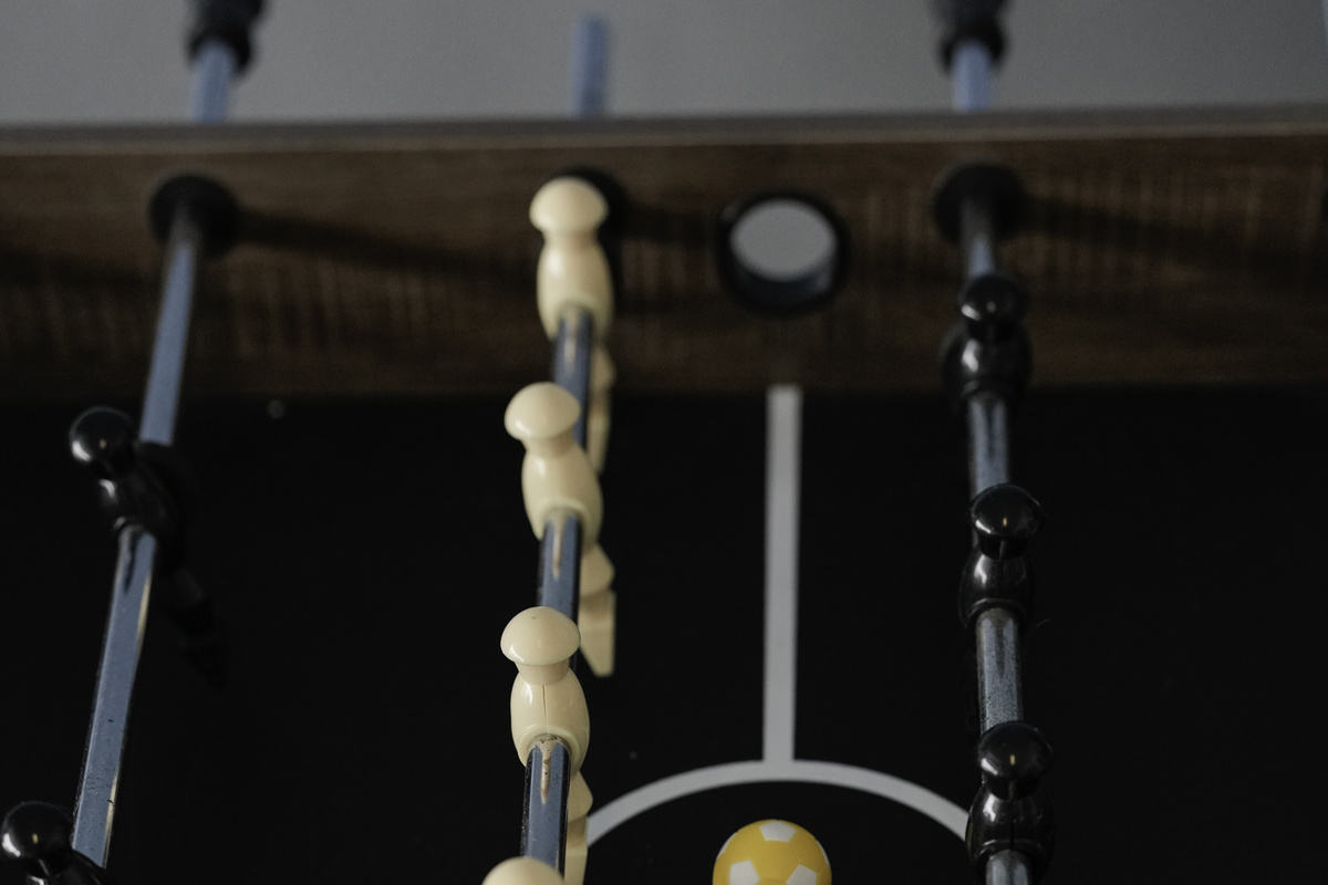 Enjoy hours of fun with foosball and plenty of space to relax between adventures