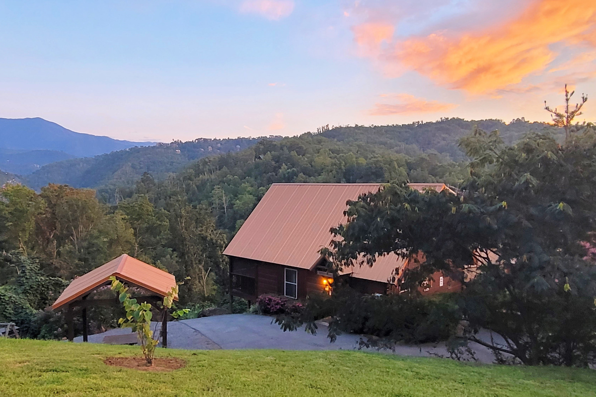 Love those mountain sunsets
