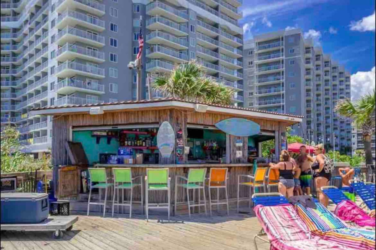 Seasonal Pool Tiki Bar and DJ 