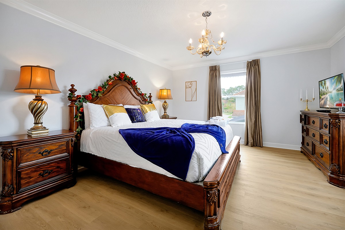 ’Til The Last Petal Falls… Second Floor Master Bedroom with Ensuite Bathroom