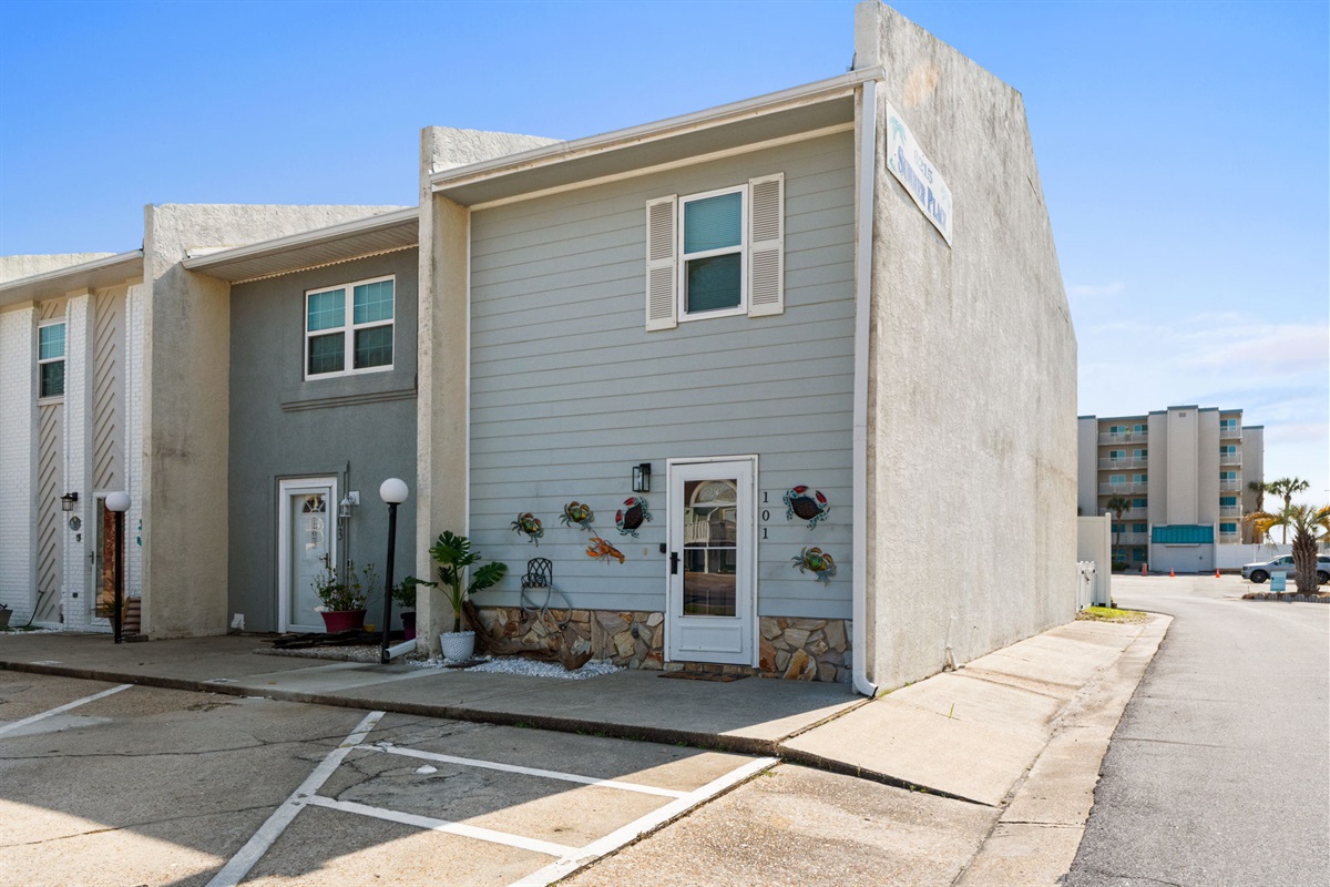 Front of Townhome