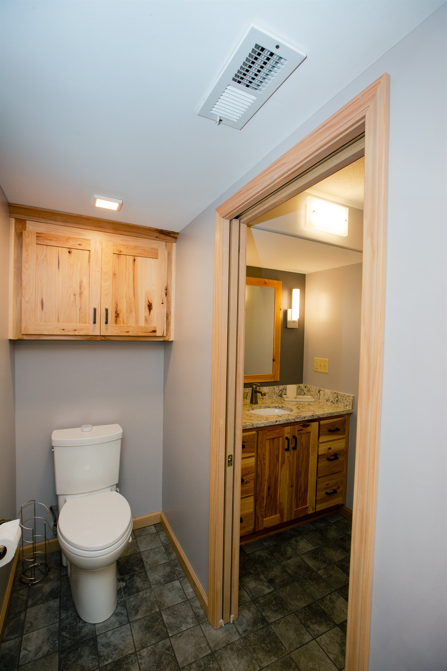 Bathroom 3 in Hall between Bed 3 & 4 (not shown is full shower & 1st vanity)