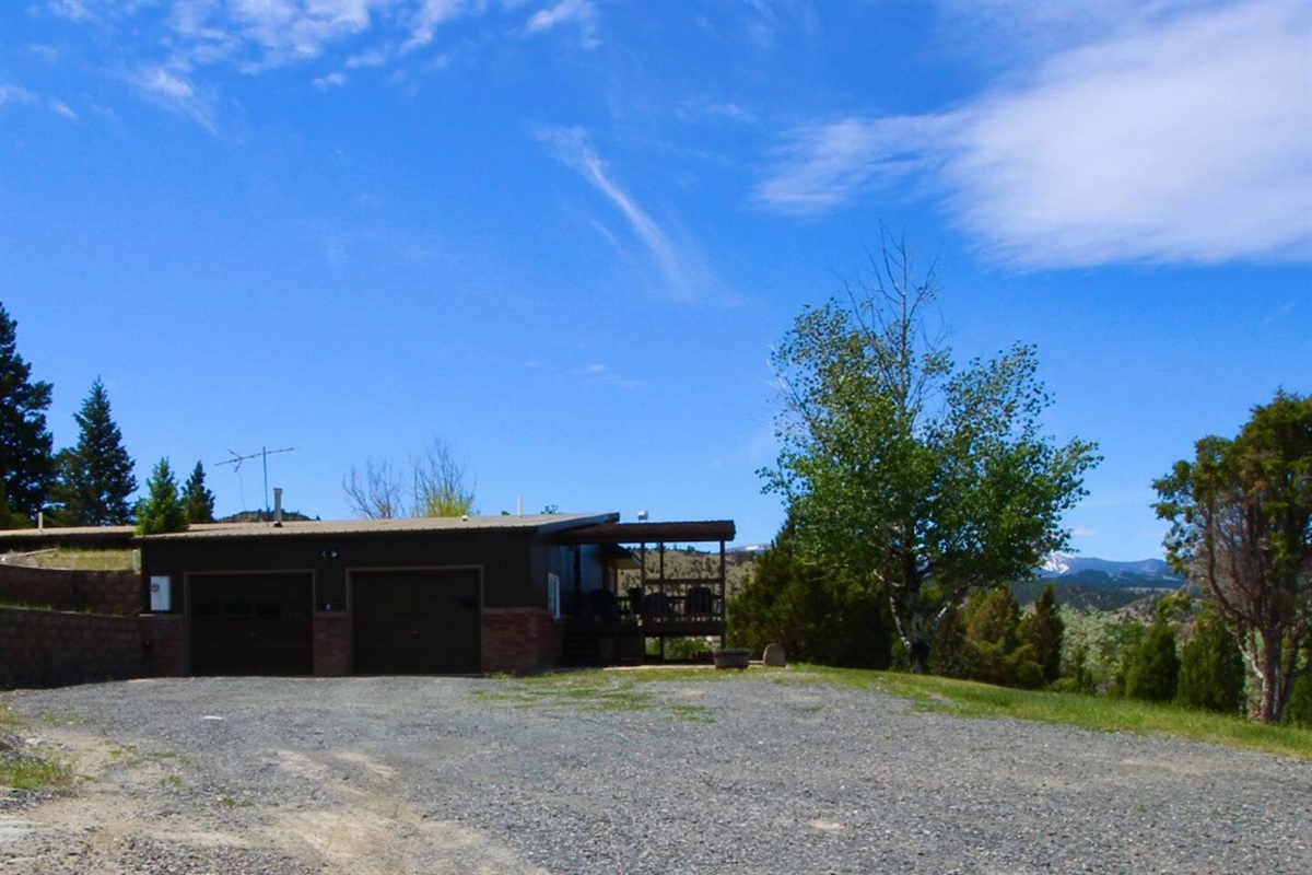 Large parking for multiple or large vehicle including RVs and trailers.