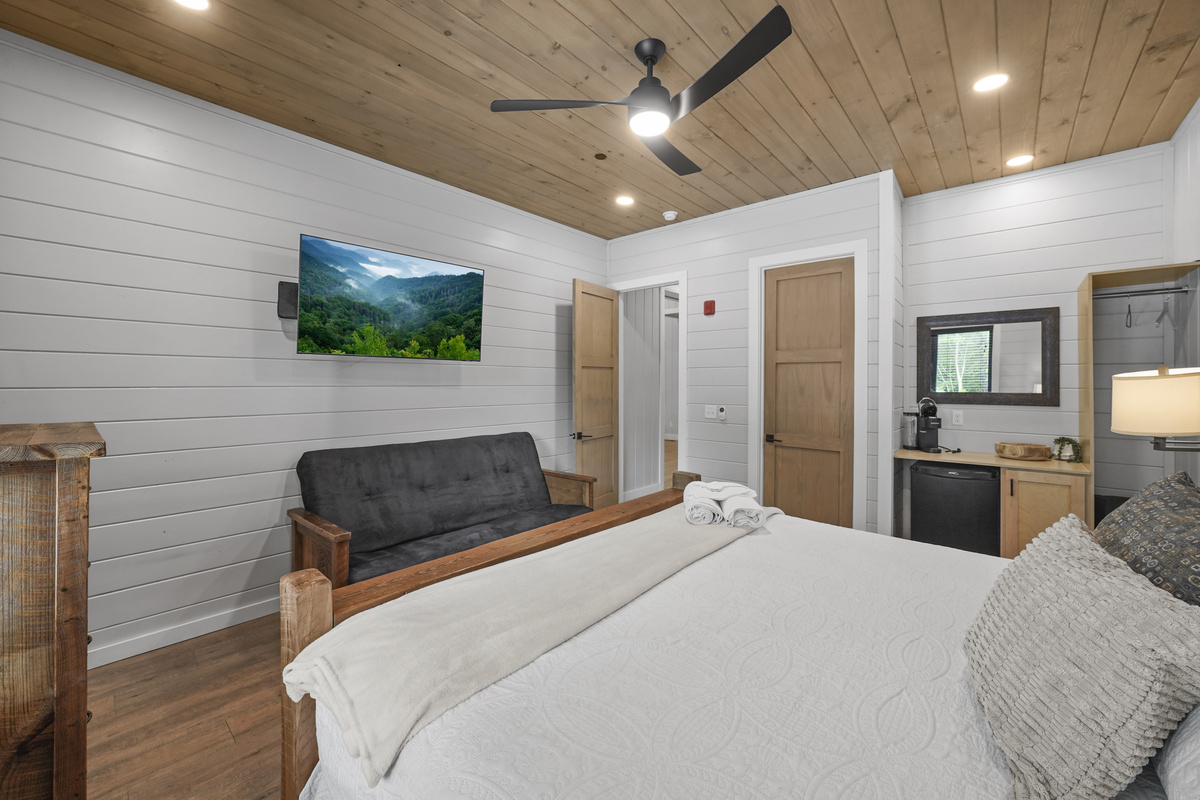 Bedroom 5 - king bed and sleeper sofa