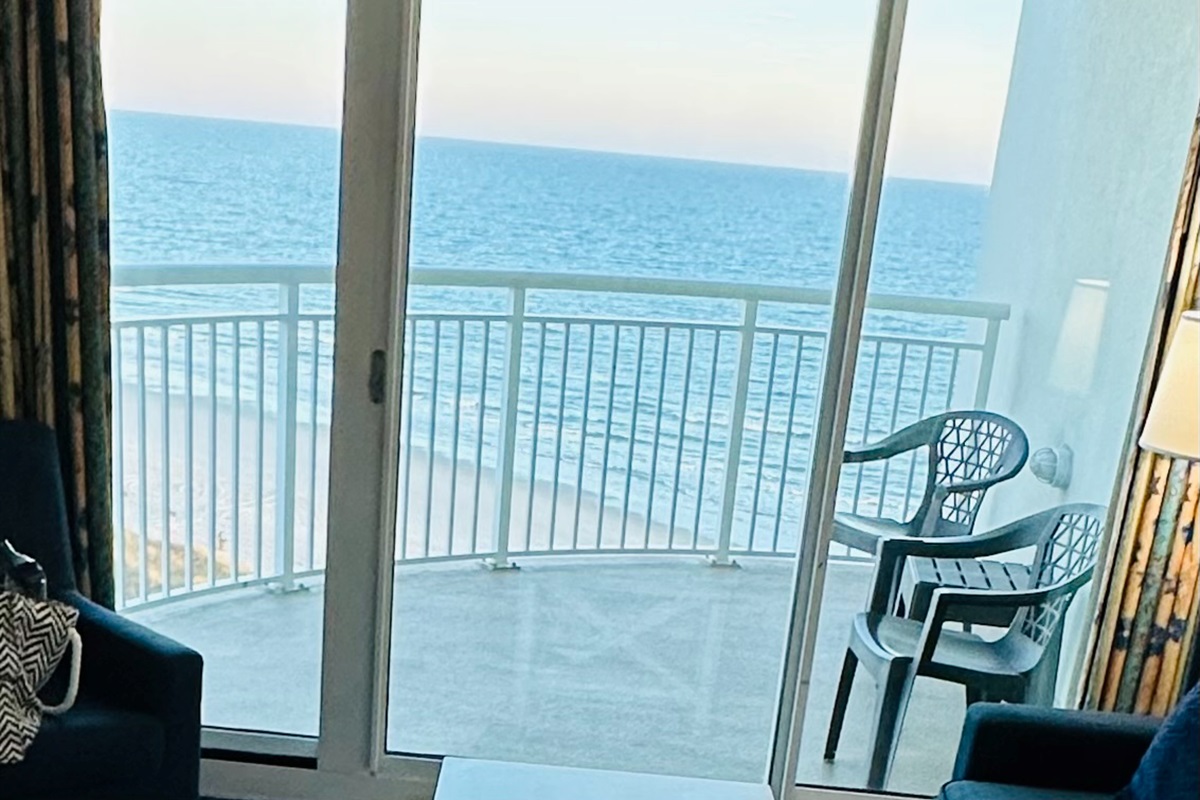 Amazing View from the Balcony!