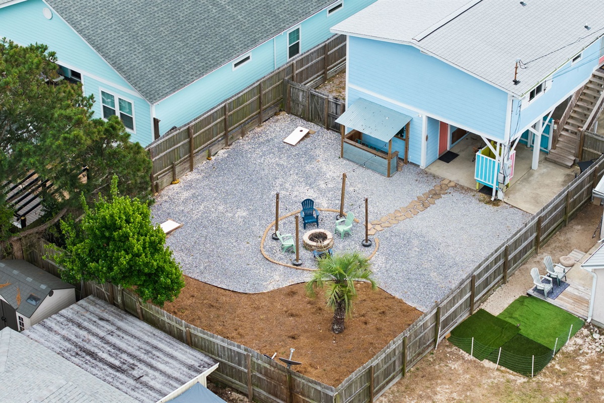 Aerial of House