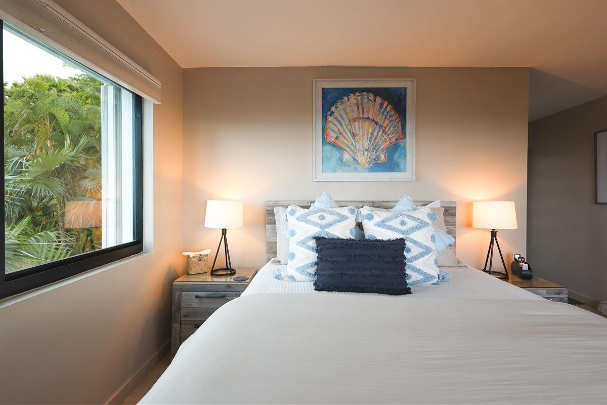 Elegant, modern design with island-inspired touches throughout the villa.