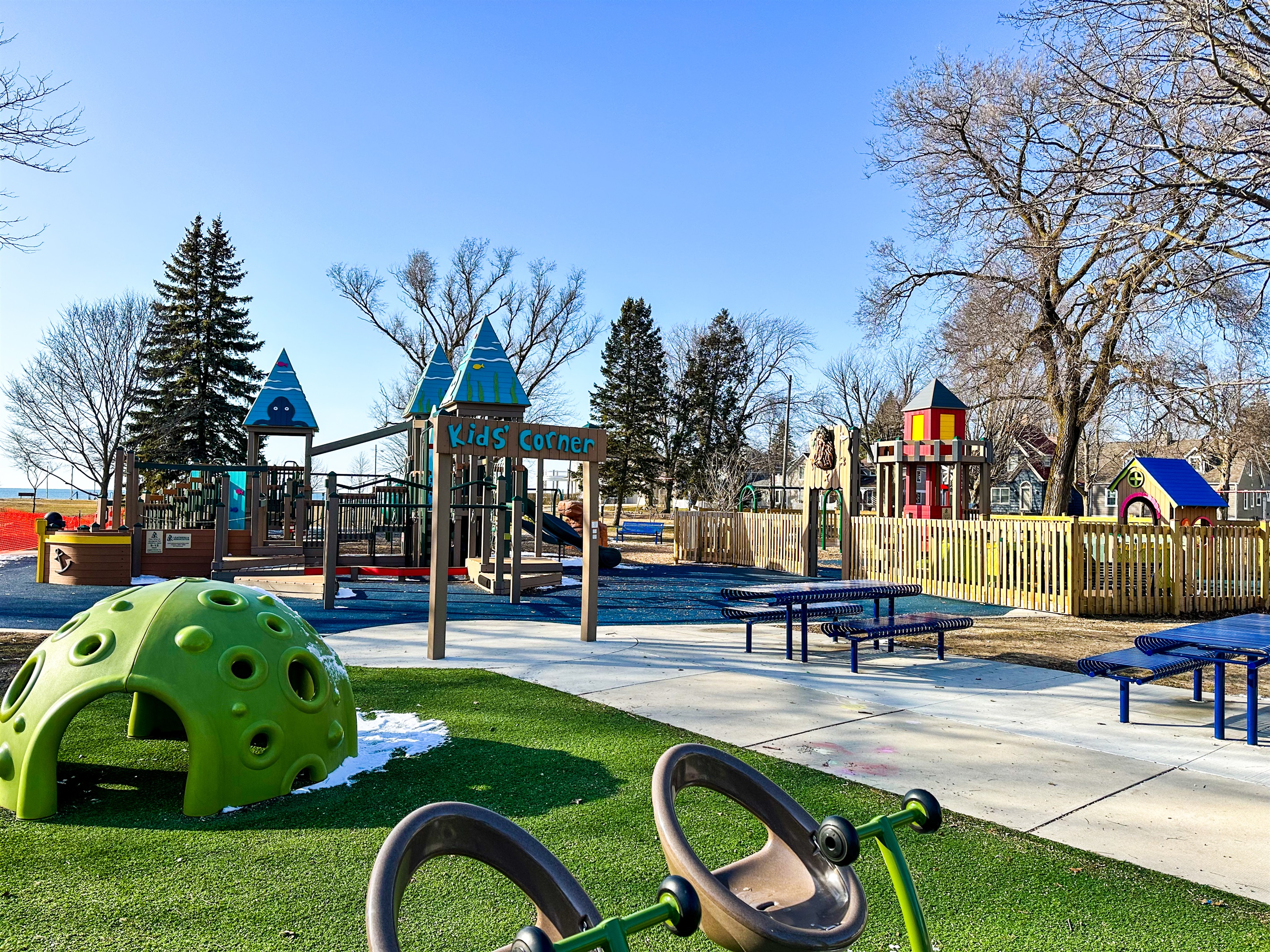 Kids Corner in South Haven is a great place to go and play!