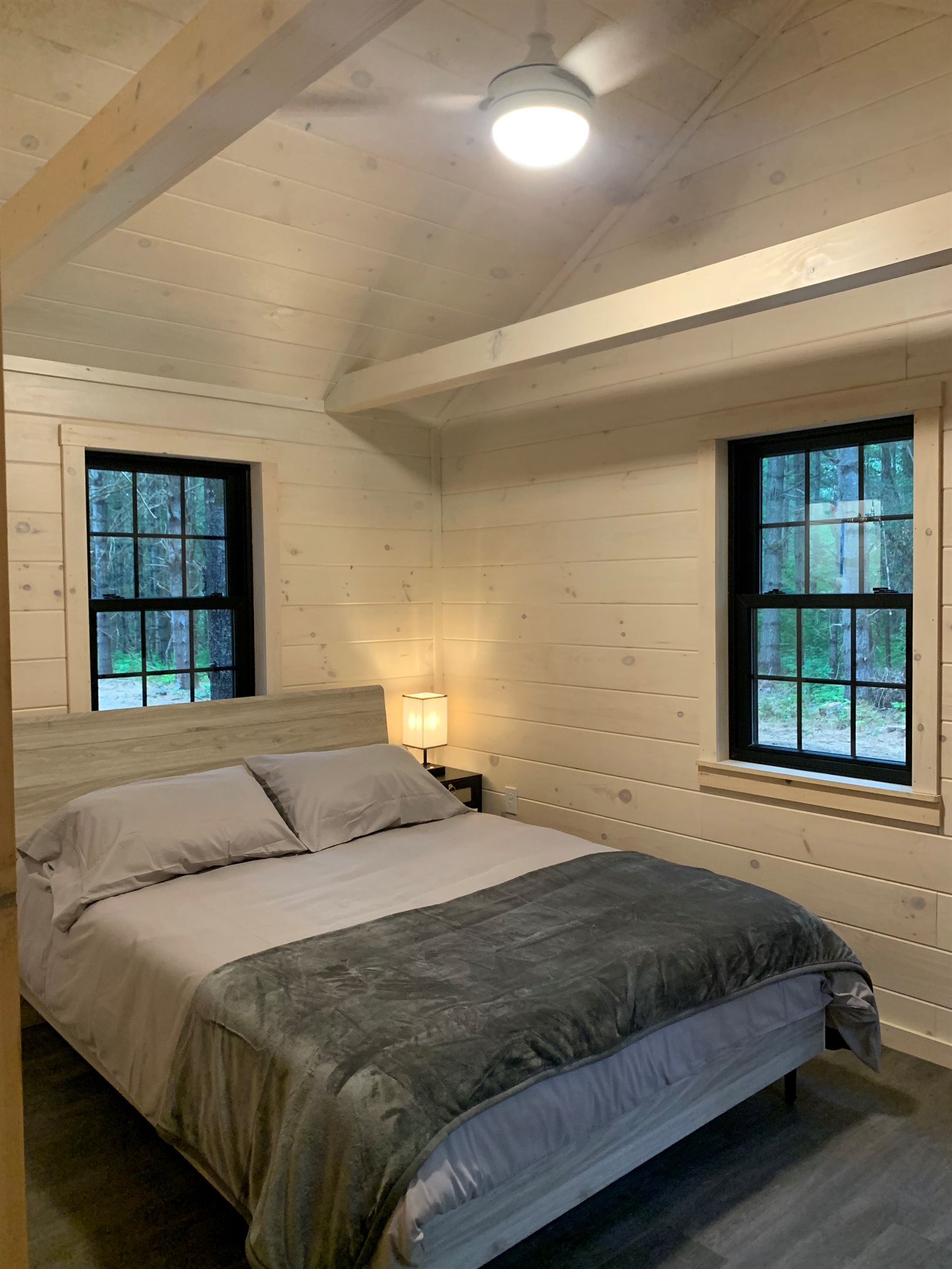 Night Light and end table for late night reading