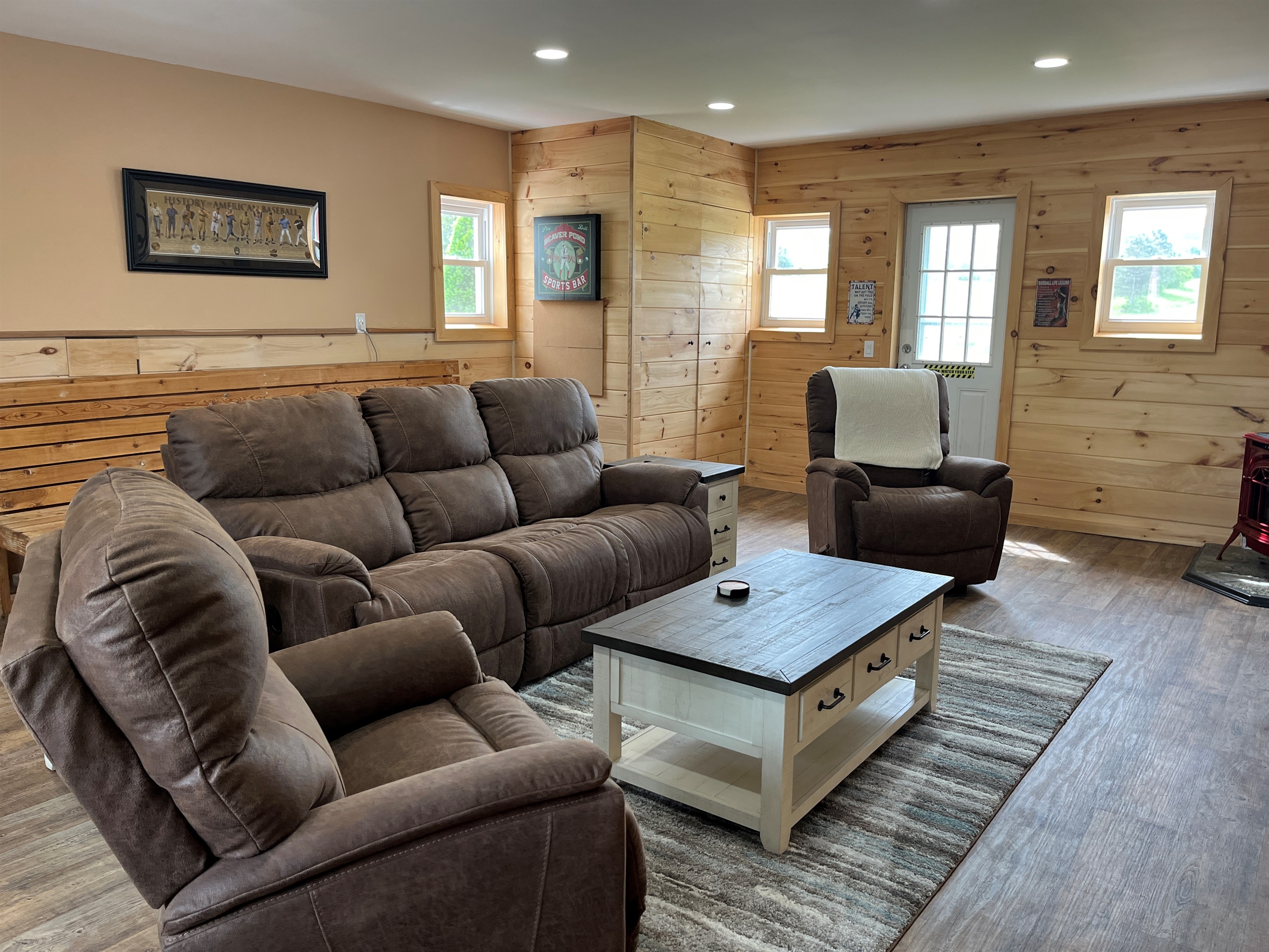 Cozy TV room