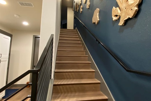 From entryway and garage.