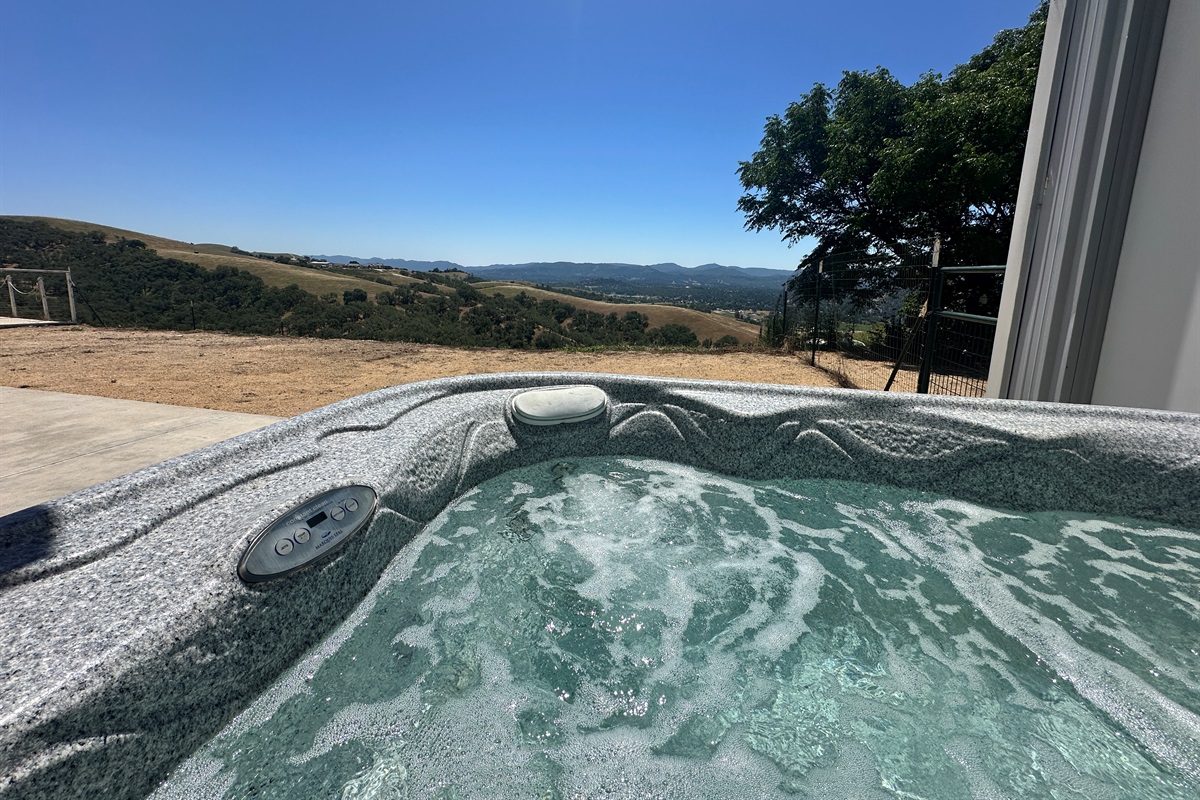 Hot Tub views will not dissapoint