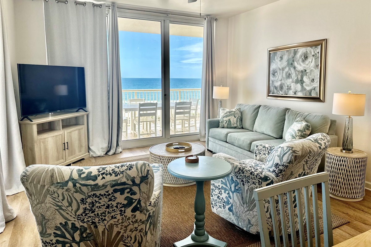 Floor to ceiling windows to showcase a fabulous view!