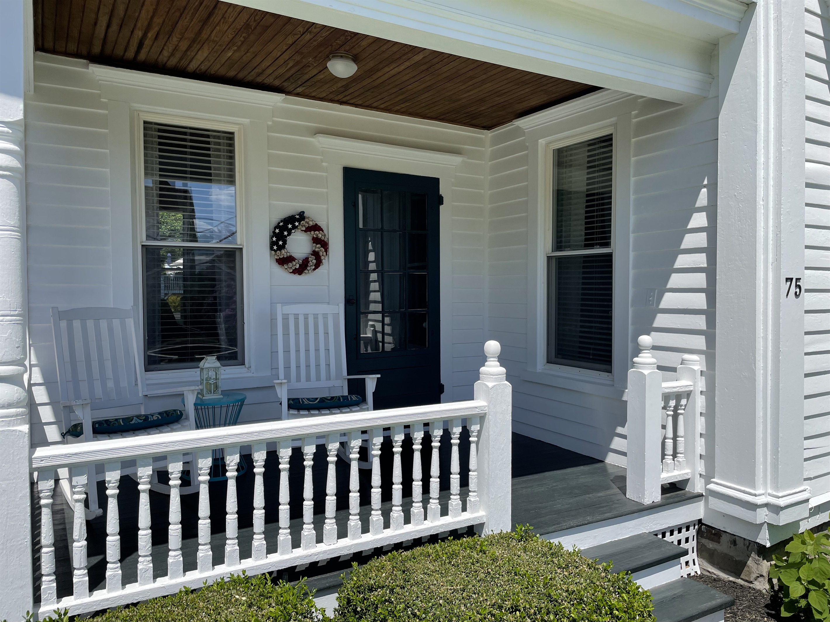 The Weathervane front porch