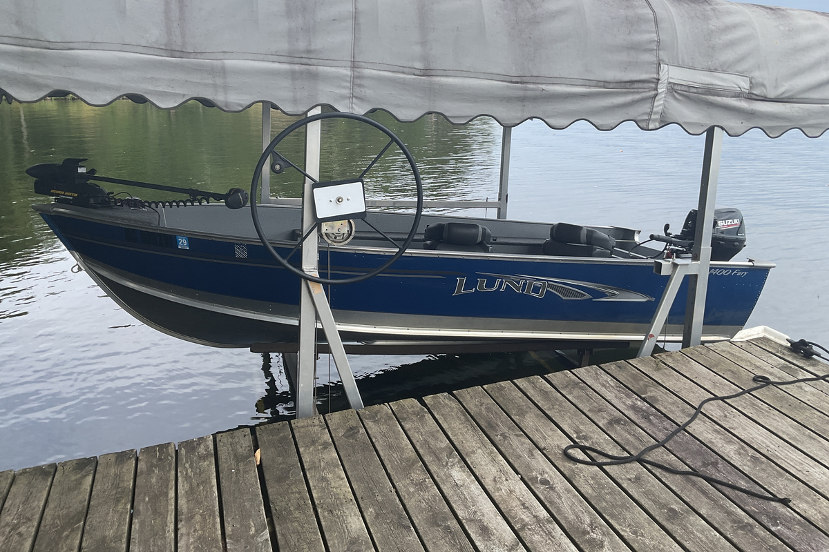 2018 Lund 1400 Fury w/ 20 HP Suzuki