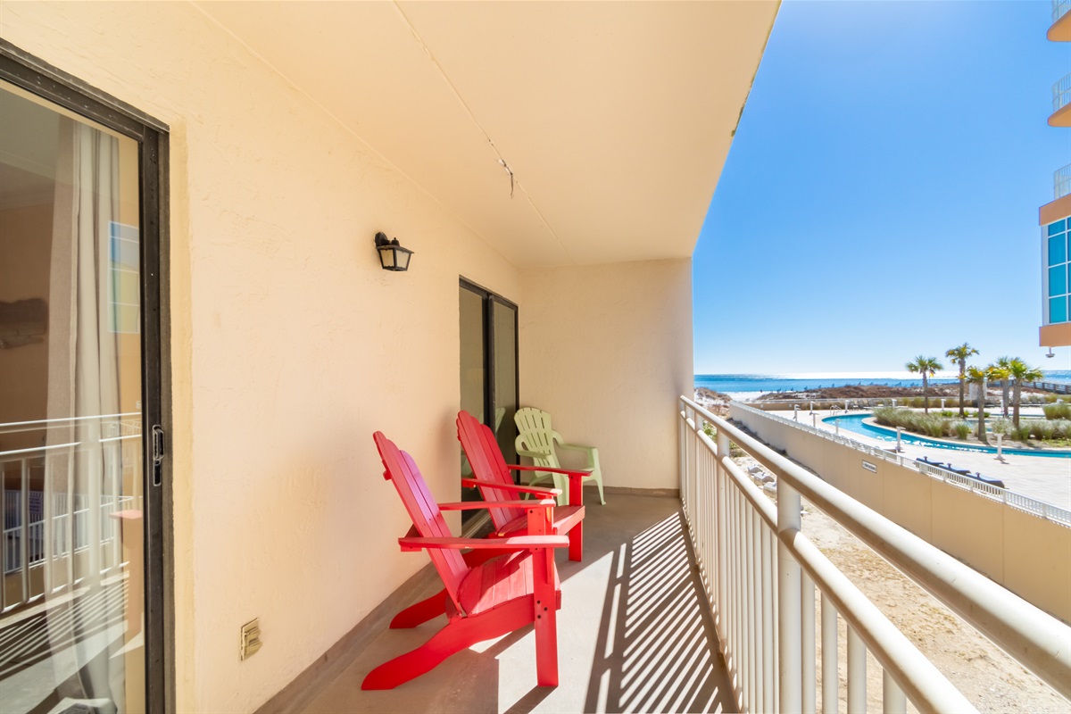 Balcony View from Room!