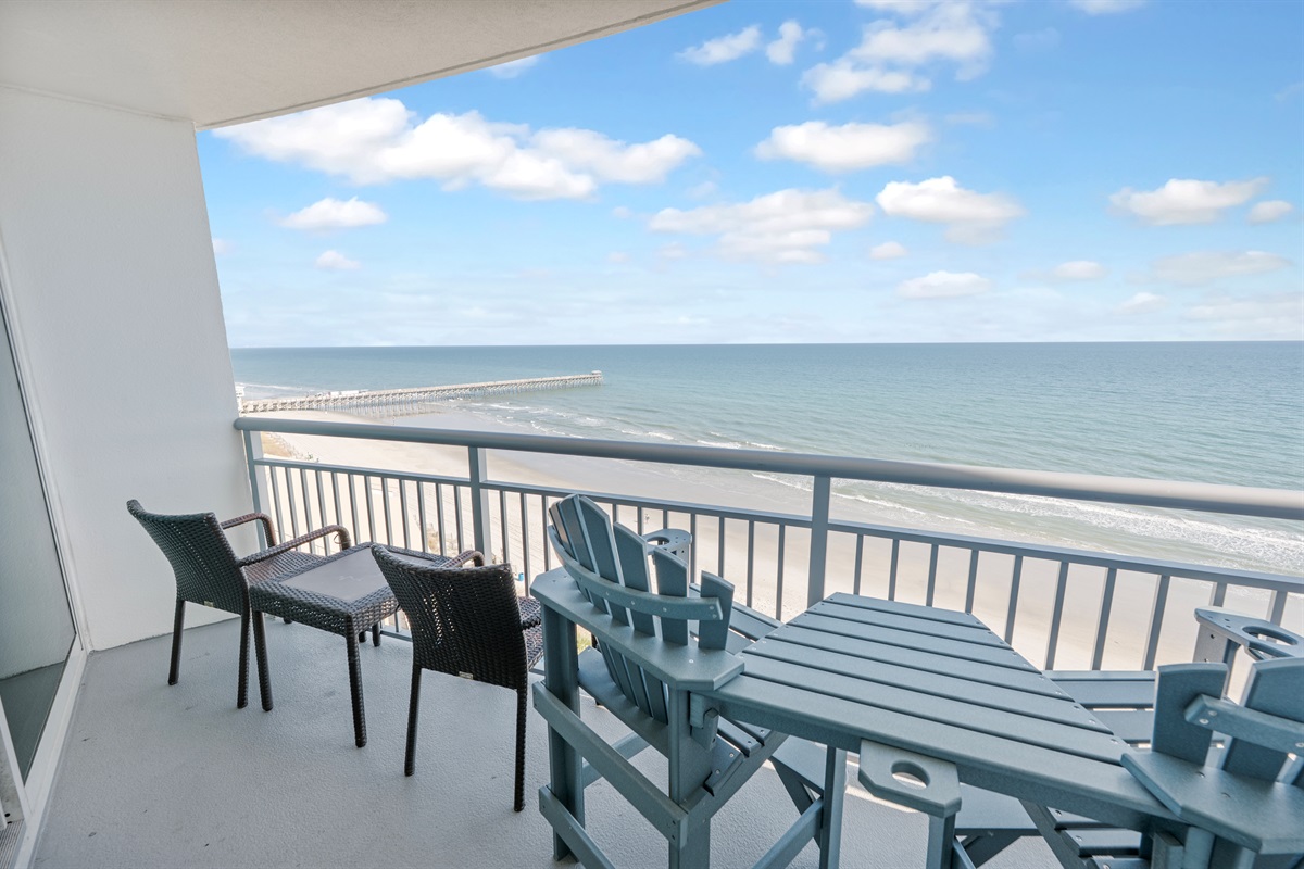 Breathtaking Views from Balcony!