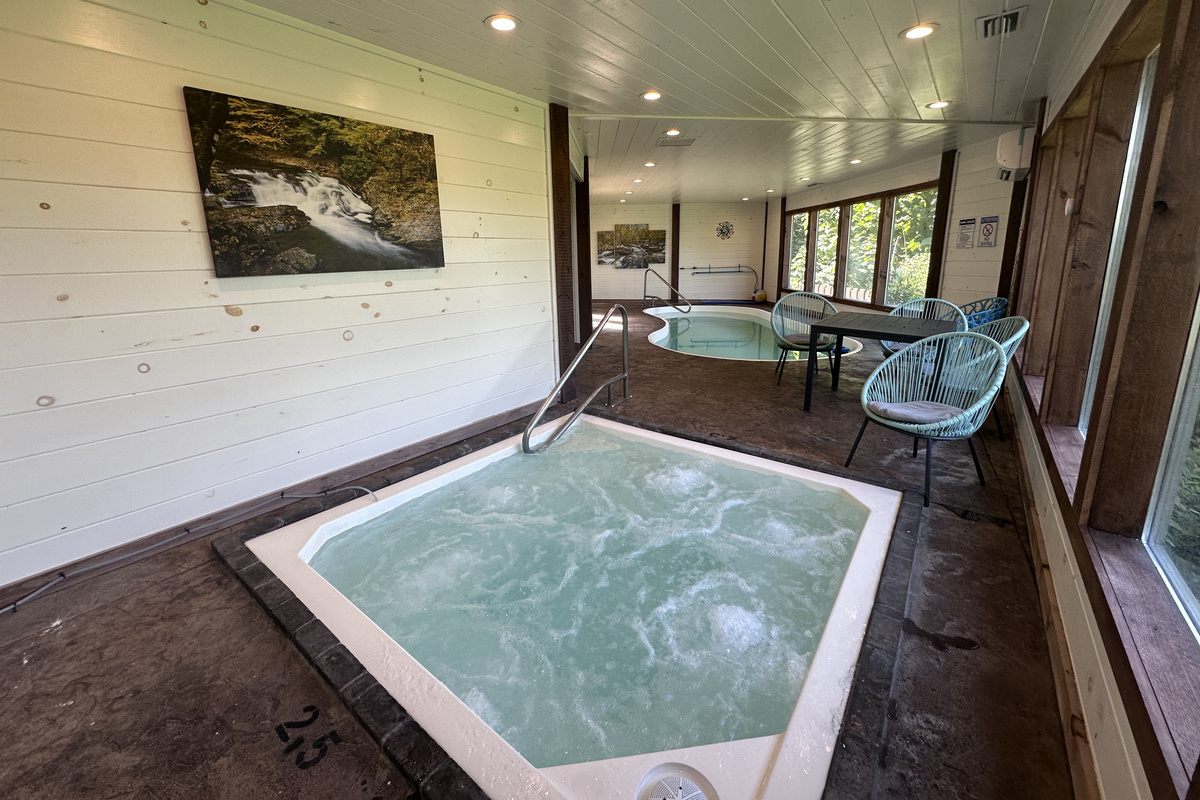 Indoor Saltwater spa