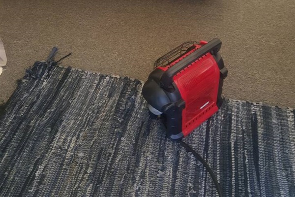 Heater included in the cold months. 